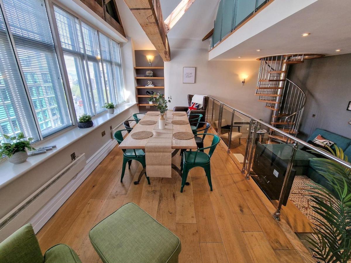 Luxury Piccadilly Duplex Flat By City Superhost Манчестер Экстерьер фото